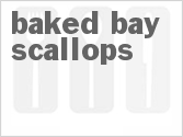 recipe for baked bay scallops