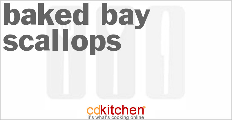 Baked Bay Scallops - CDKitchen.com