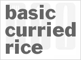 recipe for basic curried rice