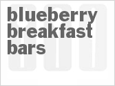 recipe for blueberry breakfast bars