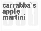 recipe for carrabba's apple martini