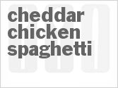recipe for cheddar chicken spaghetti