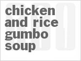 recipe for chicken and rice gumbo soup