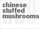 recipe for chinese stuffed mushrooms
