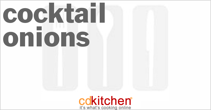 Cocktail Onions - CDKitchen.com
