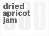 recipe for dried apricot jam