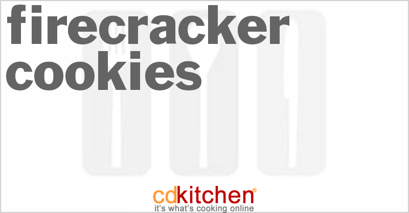 Firecracker Cookies - CDKitchen.com