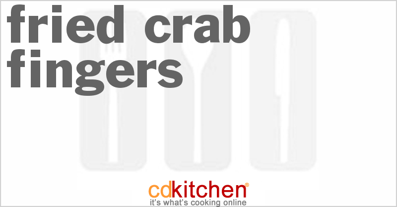 Fried Crab Fingers - CDKitchen.com