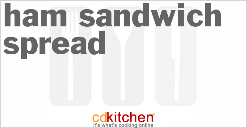 Ham Sandwich Spread - CDKitchen.com