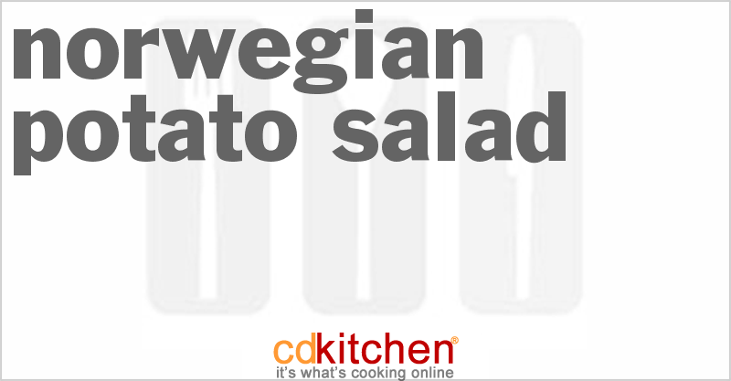 Norwegian Potato Salad - CDKitchen.com