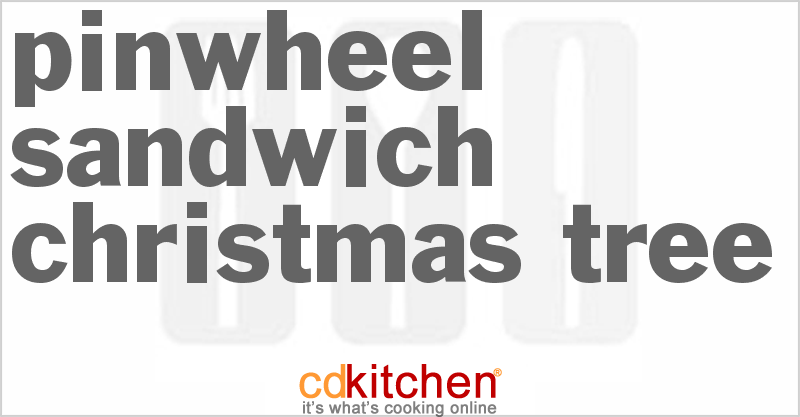Pinwheel Sandwich Christmas Tree - CDKitchen.com