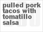 recipe for pulled pork tacos with tomatillo salsa