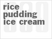 recipe for rice pudding ice cream