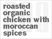 recipe for roasted organic chicken with moroccan spices