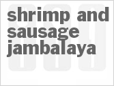 recipe for shrimp and sausage jambalaya