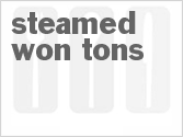 recipe for steamed won tons