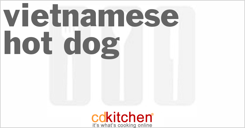 Vietnamese Hot Dog - CDKitchen.com