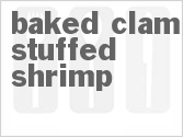 Baked Clam-Stuffed Shrimp