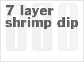 recipe for 7 layer shrimp dip