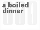 recipe for a boiled dinner