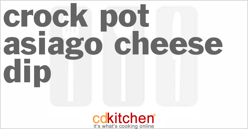 Asiago Cheese Dip - CDKitchen.com