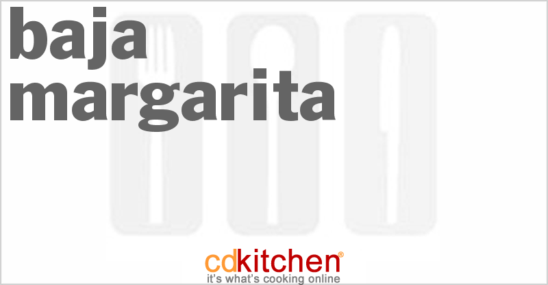 Baja Margarita - CDKitchen.com