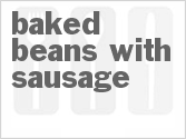 recipe for slow cooker baked beans with sausage