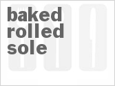recipe for baked rolled sole