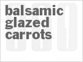 recipe for balsamic-glazed carrots