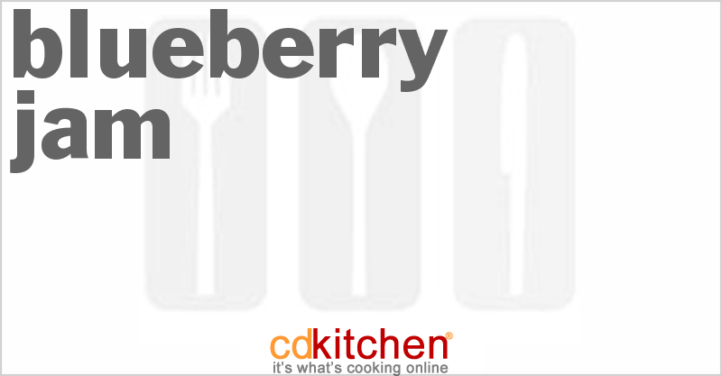 Blueberry Jam - CDKitchen.com