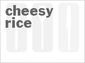 recipe for cheesy rice