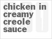 recipe for chicken in creamy creole sauce
