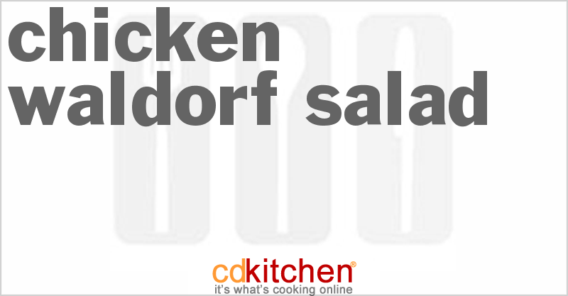 Chicken Waldorf Salad - CDKitchen.com