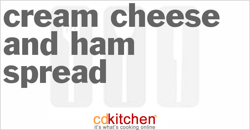 Cream Cheese And Ham Spread - CDKitchen.com
