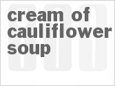 recipe for cream of cauliflower soup ii