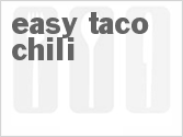 recipe for easy taco chili