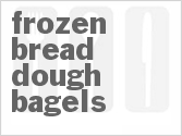 recipe for frozen bread dough bagels