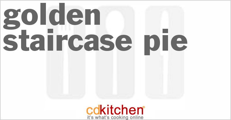 Golden Staircase Pie - CDKitchen.com