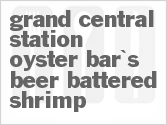 recipe for grand central station oyster bar's beer-battered shrimp