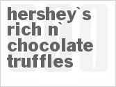 recipe for hershey's rich n' chocolate truffles
