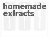 recipe for homemade extracts
