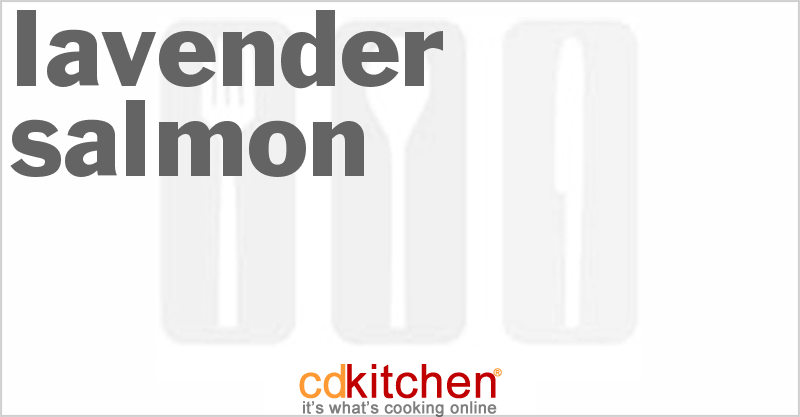 Lavender Salmon - CDKitchen.com