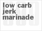 recipe for low carb jerk marinade
