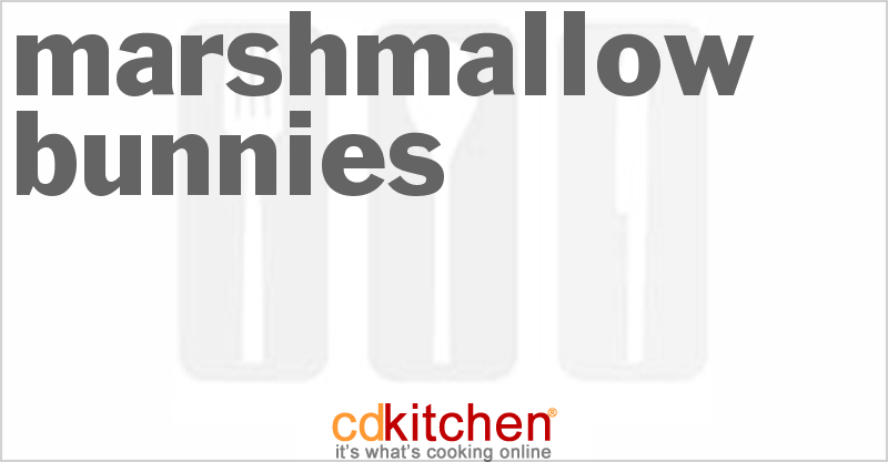 Marshmallow Bunnies - CDKitchen.com