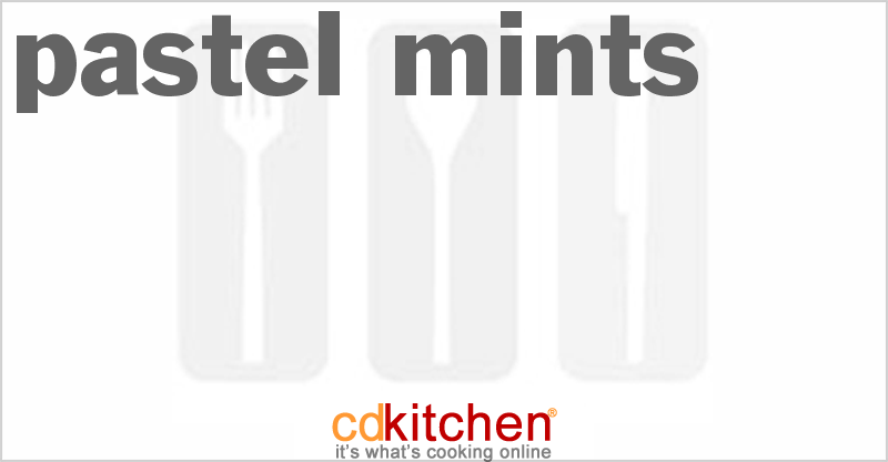 Pastel Mints - CDKitchen.com