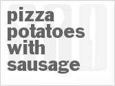 recipe for slow cooker pizza potatoes with sausage