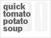 recipe for quick tomato-potato soup