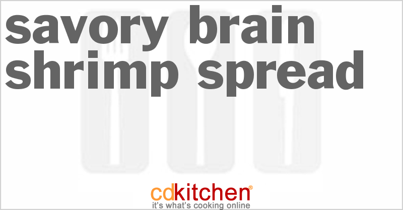 Savory Brain Shrimp Spread - CDKitchen.com