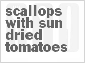 recipe for scallops with sun-dried tomatoes