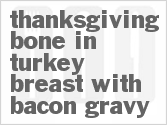 recipe for slow cooker thanksgiving bone-in turkey breast with bacon gravy